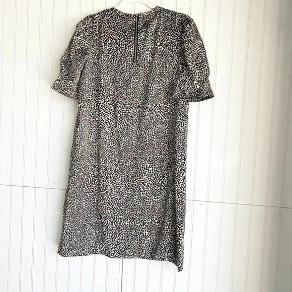 Molly Bracken Size S Ladies Woven Dress in Camo Panther Khaki Shift Dress NEW! - Picture 10 of 10